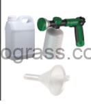 KomboGrass Refresh Deodoriser Outdoor Commercial Starter Pack 2L concentrate, funnel and adjustable spray bottle (makes 40L)